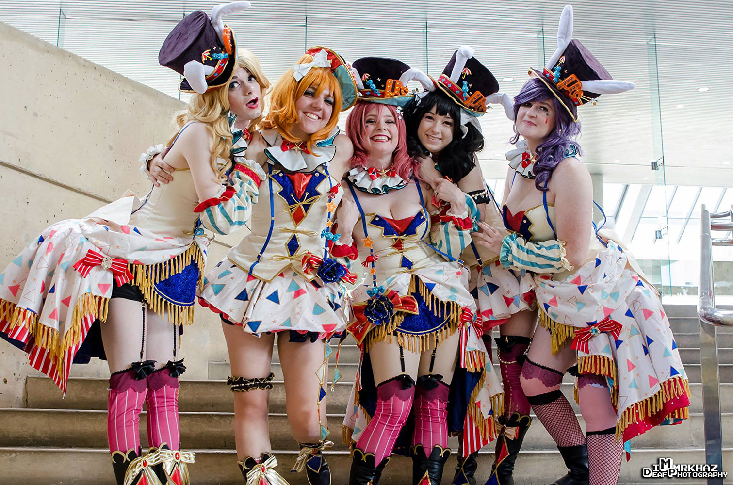 Circus Maki Cosplay. With Stars of Cassiopea, Bird King, and Geekyging